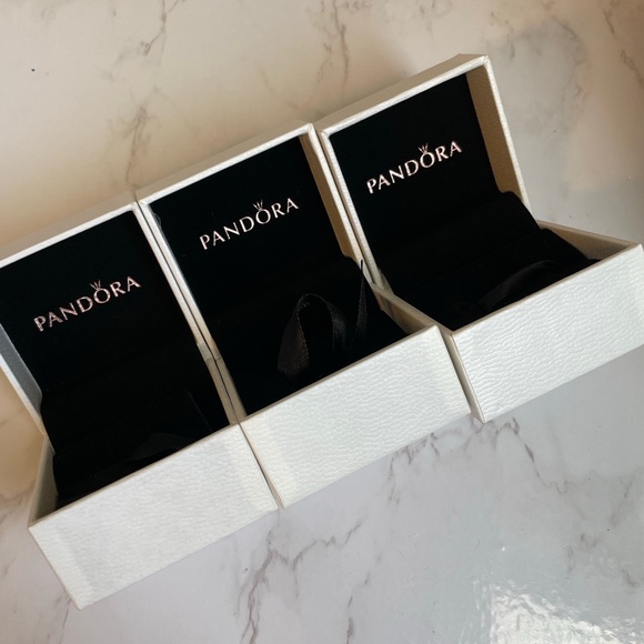 3 Pandora charm boxes - Picture 2 of 3